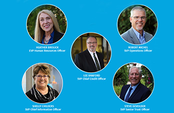 ChoiceOne Bank Senior Leaders Heather Brolick, Lee Braford, Shelly Childers, Steven Devolder, Robert Michel Announce Retirements