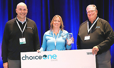 ChoiceOne Bank’s Kara Lambourn Receives Matt Rodda Community Impact Award